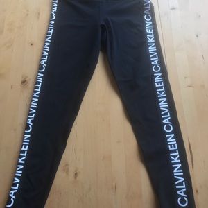 Calvin Klein Performance (logo tape) leggings-M